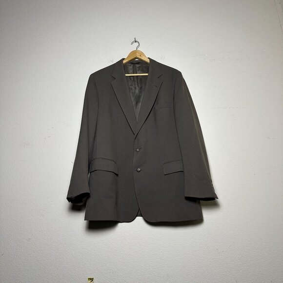 Polo University Club Ralph Lauren Blazer Sport Coat Jacket Men 44R Brown Beige - Picture 1 of 16